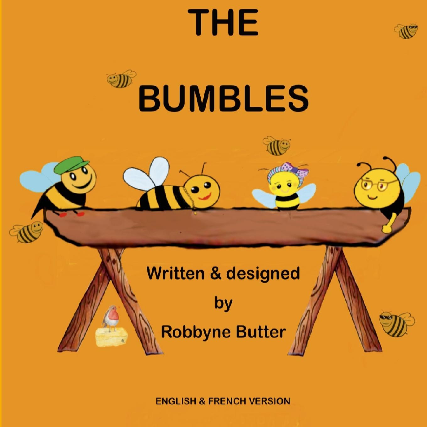 Knjiga Bumble Bees ENG - FR Robbyne Butter