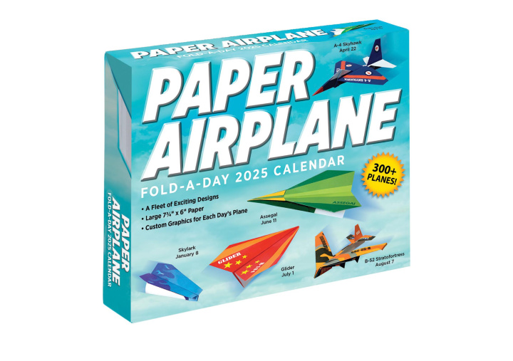 Kalender/Terminbuch Paper Airplane 2025 Fold-A-Day Calendar Kyong Lee