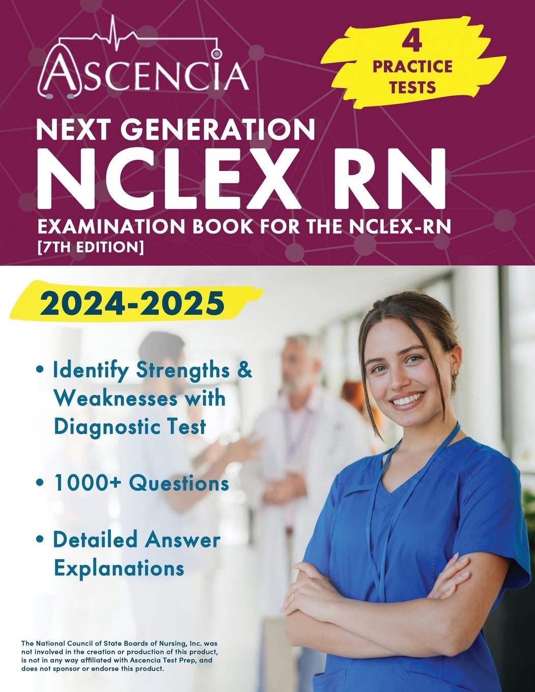 Книга Next Generation NCLEX RN Examination Book 2024-2025 
