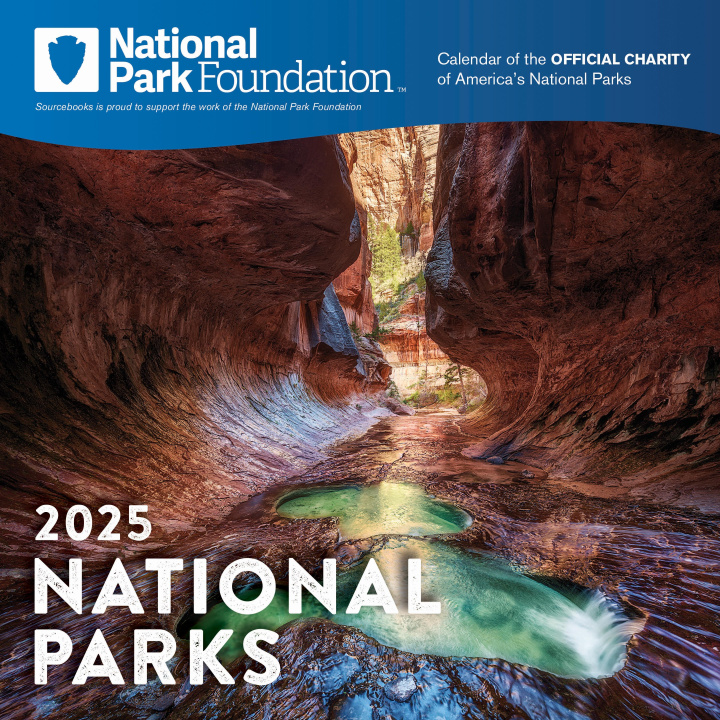 Kalendár/Diár 2025 National Park Foundation Wall Calendar National Park Foundation