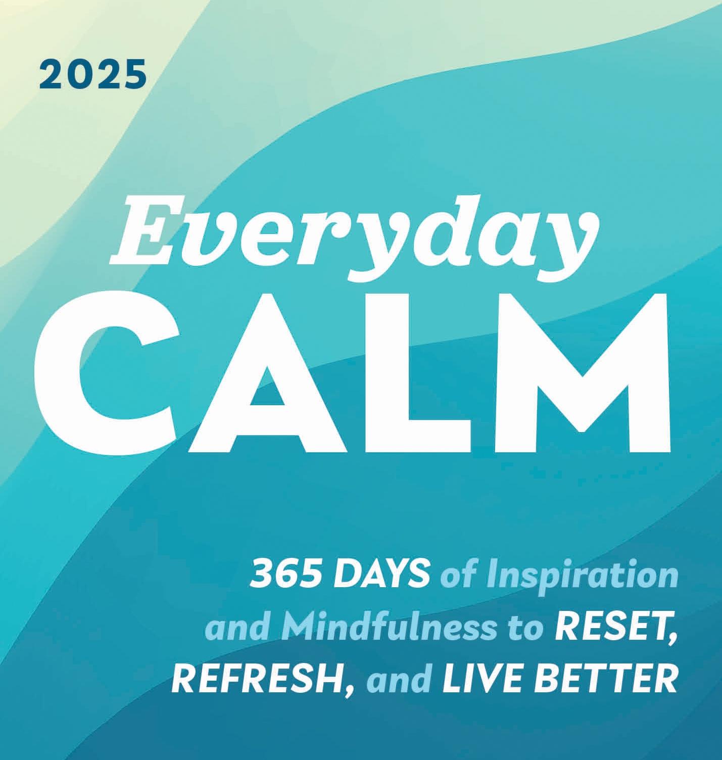 Kalendář/Diář 2025 Everyday Calm Boxed Calendar Sourcebooks