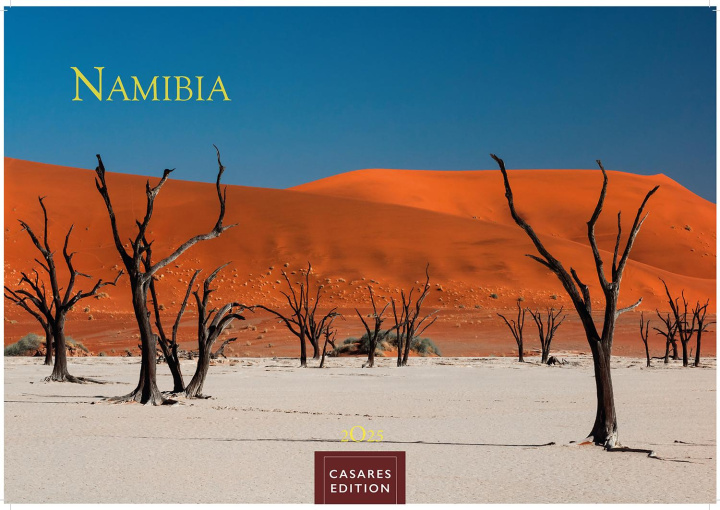 Календар/тефтер Namibia 2025 L 35x50cm 