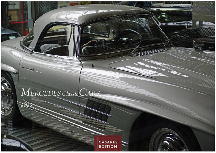 Kalendář/Diář Mercedes Classic Cars 2025 S 24x35cm 