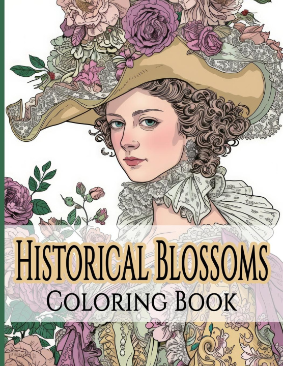 Boek Historical Blossoms Coloring Book CS Colors