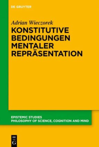 Boek Konstitutive Bedingungen mentaler Repräsentation Adrian Wieczorek