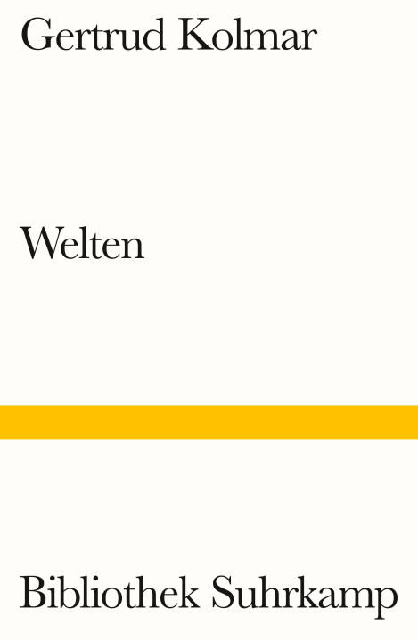 Книга Welten Gertrud Kolmar