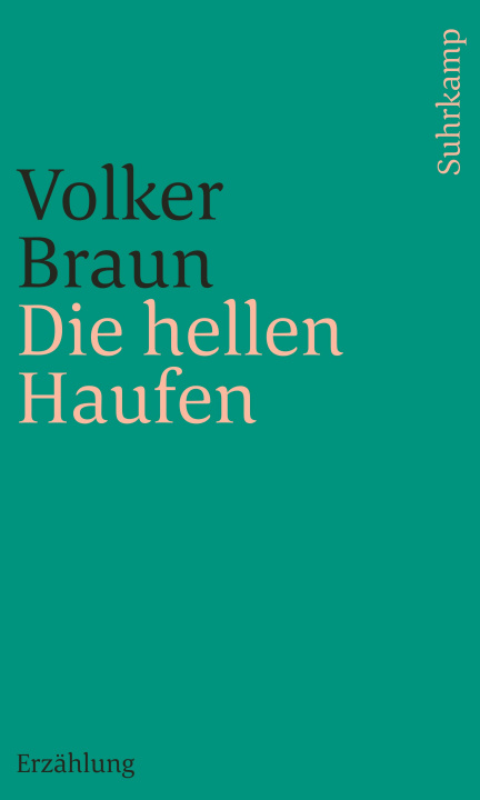 Knjiga Die hellen Haufen Volker Braun