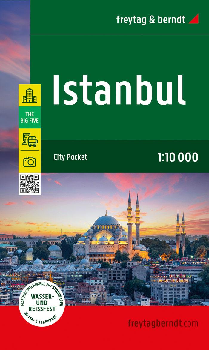 Pubblicazioni cartacee Istanbul, Stadtplan 1:10.000, freytag & berndt 