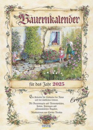 Calendar/Diary Bauernkalender 2025 