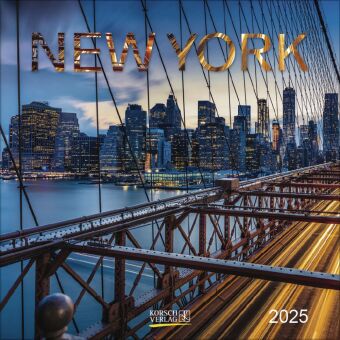 Calendar/Diary New York 2025 