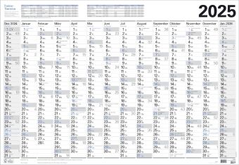 Calendar/Diary Kleiner Wandtimer 2025 