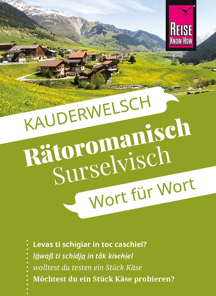 Carte Reise Know-How Sprachführer  Rätoromanisch (Surselvisch) - Wort für Wort 