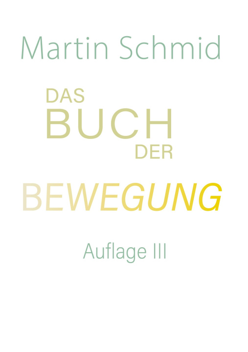 Knjiga Das Buch der Bewegung 