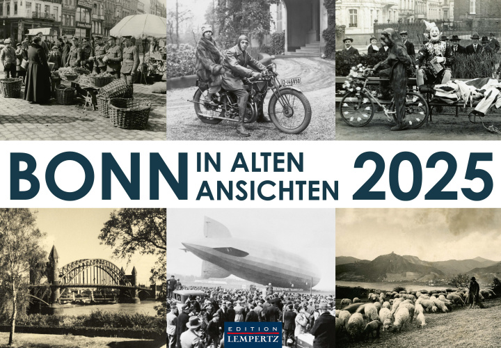 Kalendář/Diář Bonn in alten Ansichten 2025 