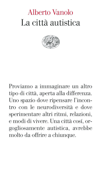 Книга città autistica Alberto Vanolo