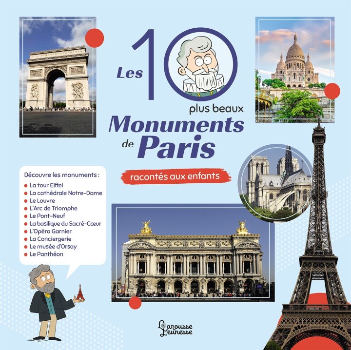 Knjiga Les 10 plus beaux monuments de Paris Hélène Le Héno