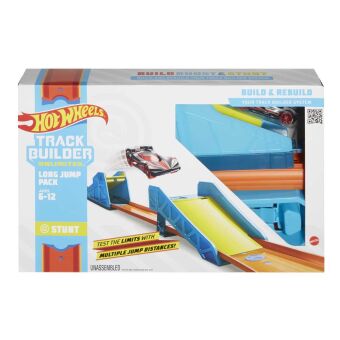 Hra/Hračka Hot Wheels Track Builder Unlimited Weitsprung-Set inkl. 1 Spielzeugauto 