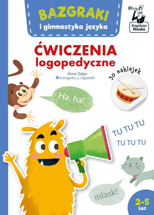 Βιβλίο Bazgraki i gimnastyka języka. Ćwiczenia logopedyczne 