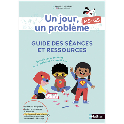 Carte Un jour, un problème - MS-GS - Guide des séances et ressources Florent Nouguez