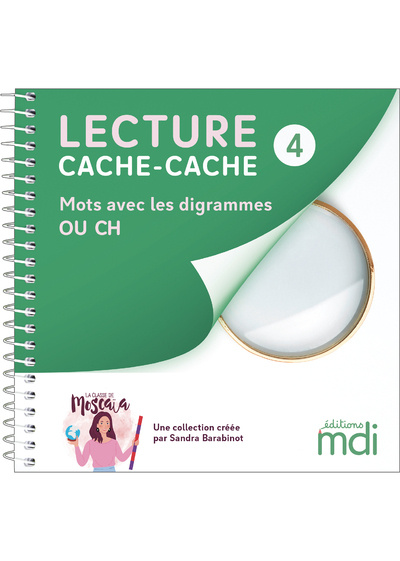 Książka Lecture cache-cache - Livre 4 - Digrammes OU, CH Sandra Barabinot