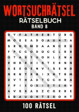 Carte Wortsuchrätsel Rätselbuch - Band 8 Isamrätsel Verlag