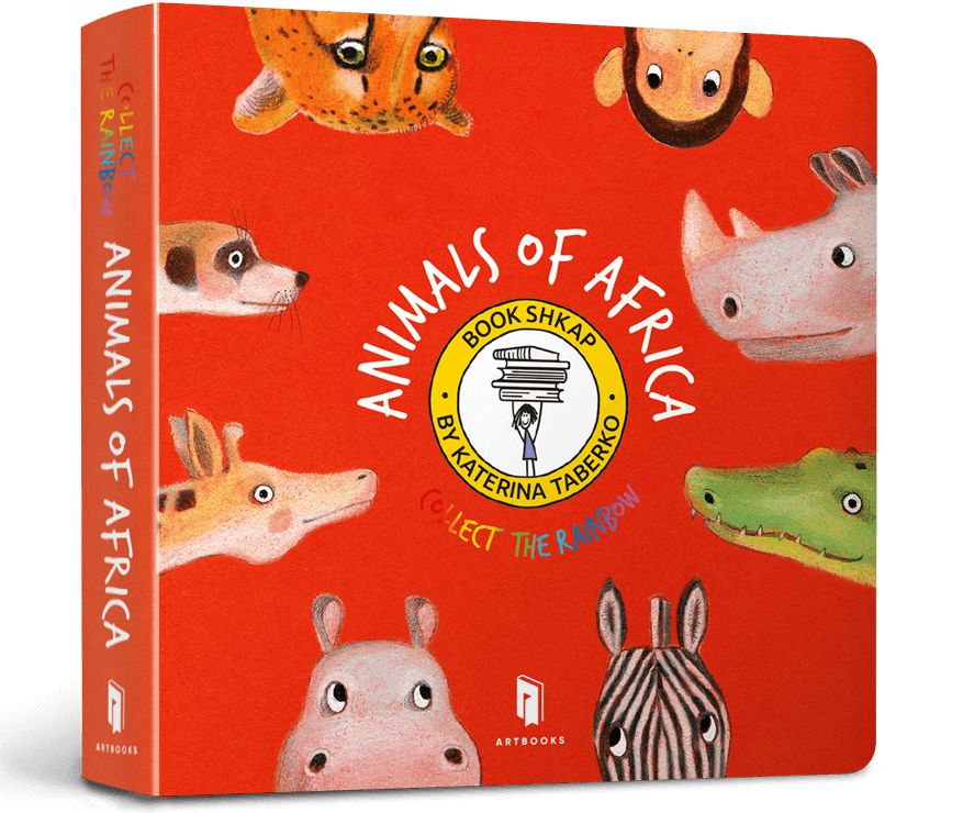 Knjiga Animals of Africa Katerina Taberko