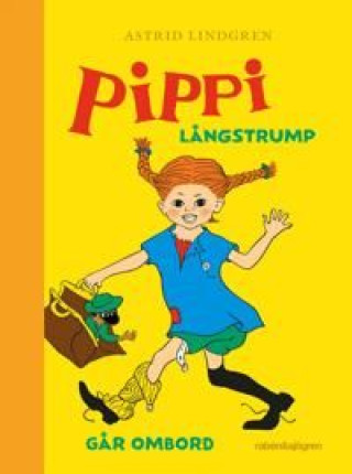 Kniha Pippi Långstrump går ombord Astrid Lindgren