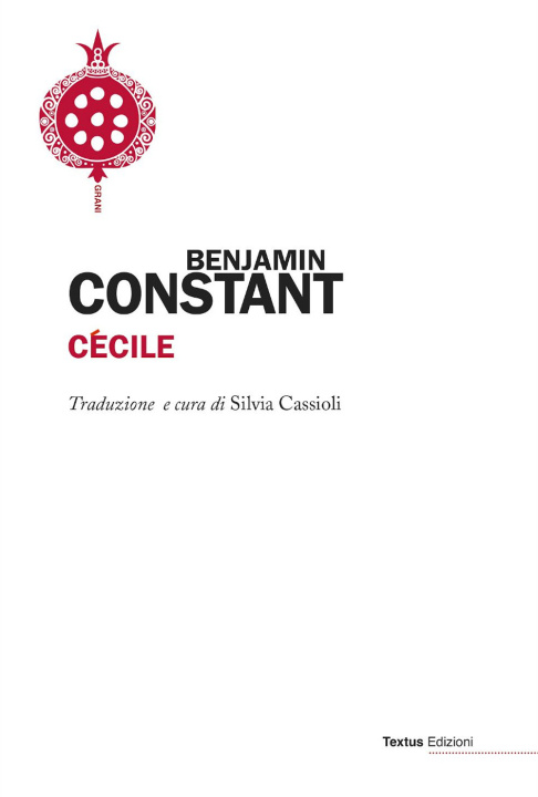 Knjiga Cécile Benjamin Constant