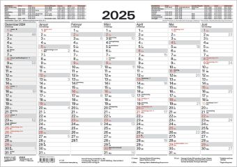 Kalendár/Diár Tafelkalender A5 2025 Korsch Verlag