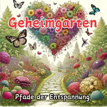 Knjiga Geheimgarten Maxi Pinselzauber