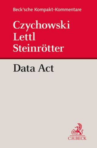 Knjiga Data Act Christian Czychowski
