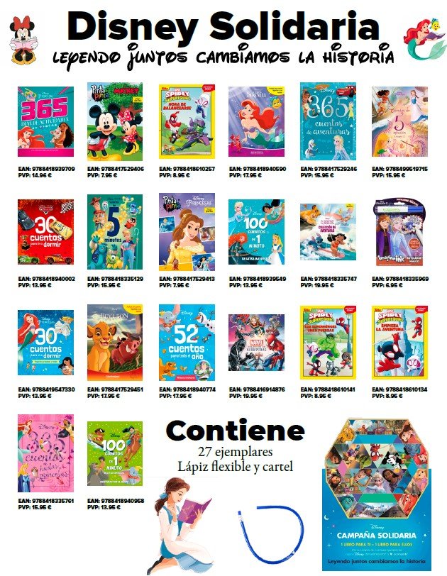 Knjiga LOTE DISNEY SOLIDARIA PLANETA DP24 P 