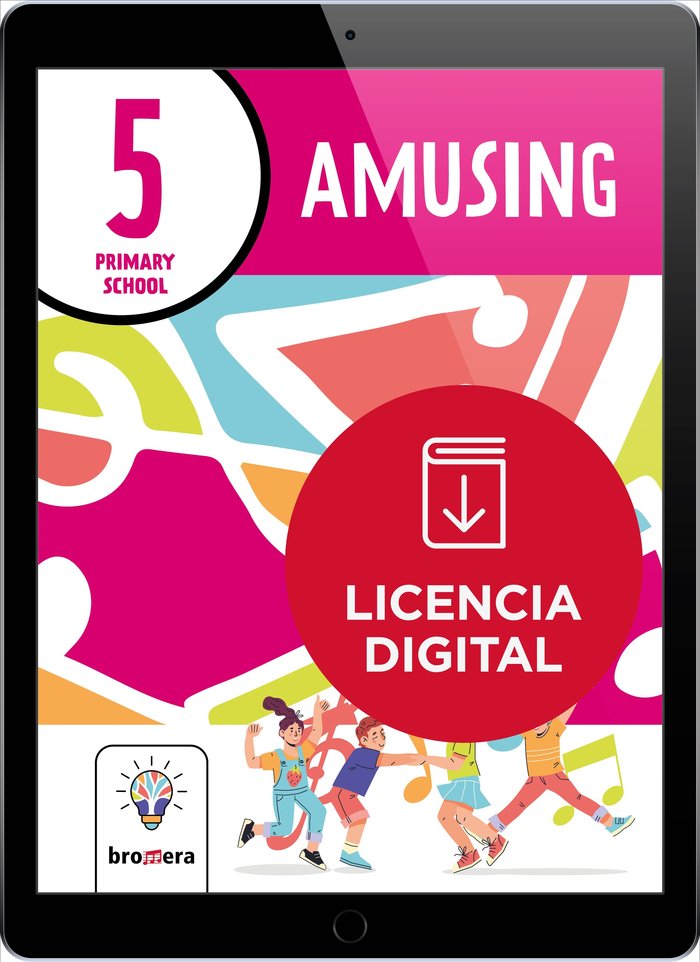 Knjiga AMUSING 4T EP. PROJECTE FERTIL ANGLES (LLIC. DIGITAL) 