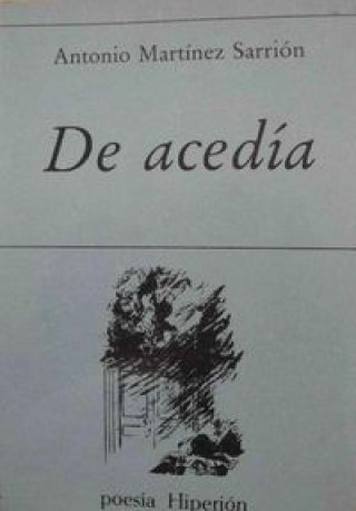 Kniha De aced¡a MARTINEZ SARRION