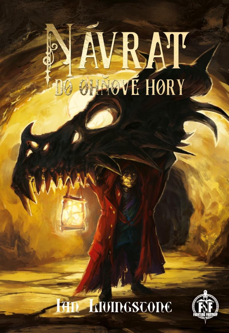 Kniha Návrat do Ohňové hory (gamebook) Ian Livingstone