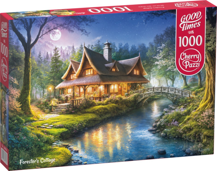 Kniha Puzzle 1000 CherryPazzi Forester's Cottage 30684 