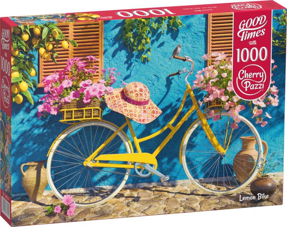 Książka Puzzle 1000 CherryPazzi Lemon bike 30721 