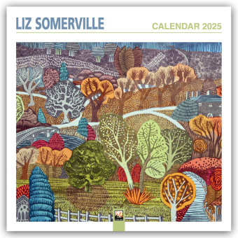 Calendar/Diary CAL 25 LIZ SOMERVILLE WALL CALENDAR 2025 WALL