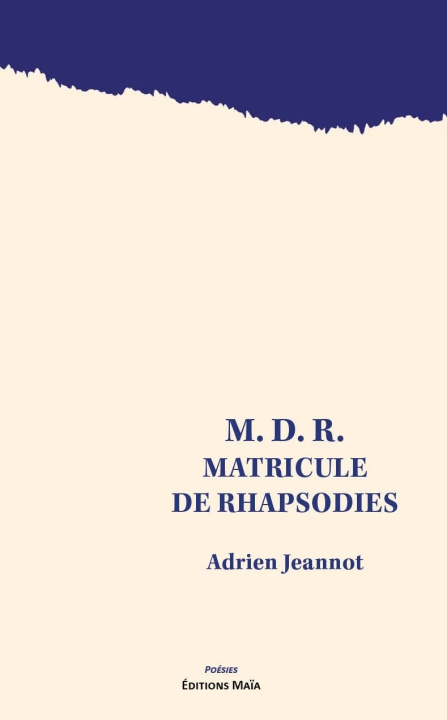 Knjiga M.D.R. Jeannot
