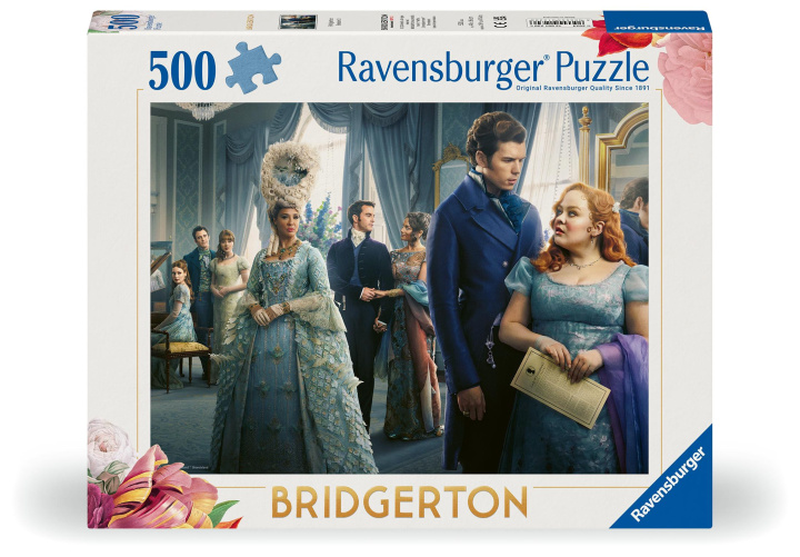 Játék Ravensburger Puzzle 12001230 - Bridgerton - 500 Teile Netflix Puzzle für Erwachsene und Kinder ab 12 Jahren 