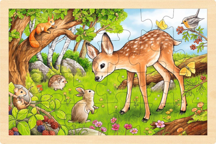 Igra/Igračka Einlegepuzzle Rehkitz 
