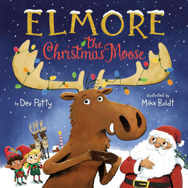 Книга Elmore the Christmas Moose Mike Boldt