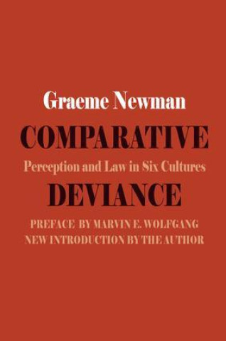 Knjiga Comparative Deviance Marvin E Wolfgang
