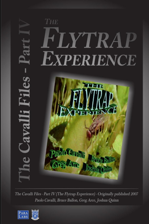 Knjiga The Flytrap Experience Paolo Cavalli