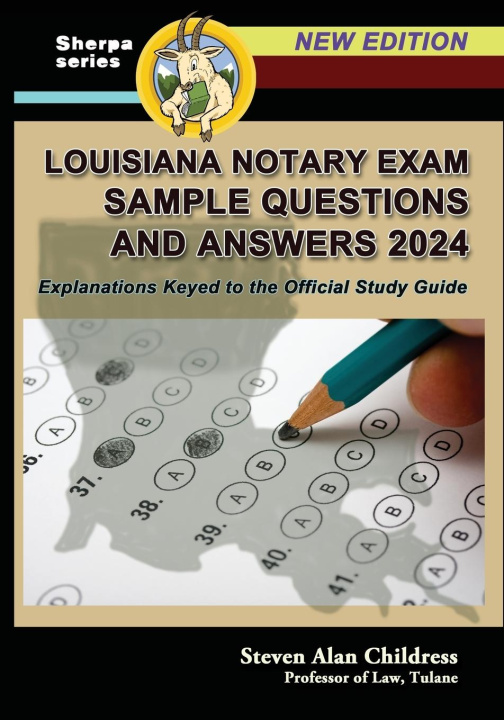 Boek Louisiana Notary Exam Sample Questions and Answers 2024 Steven Alan Childress