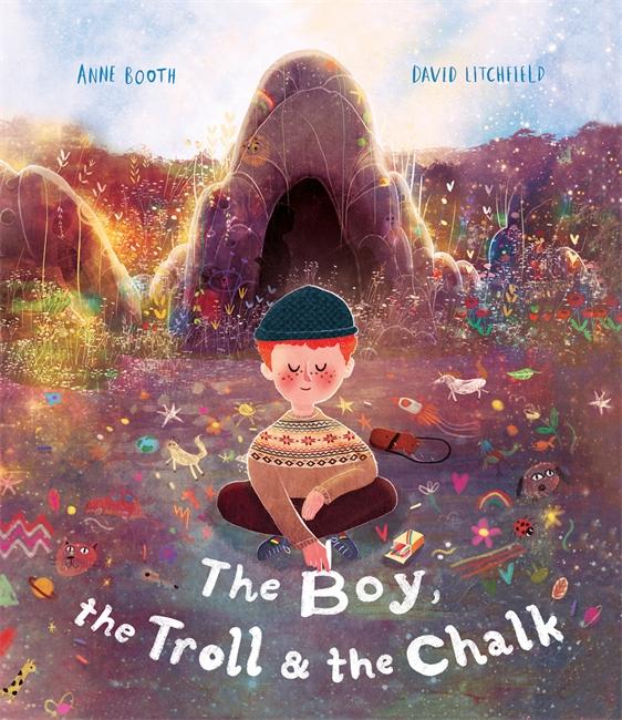 Książka Boy, the Troll and the Chalk Anne Booth