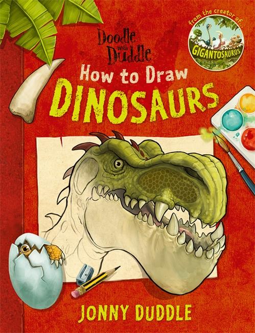 Libro Doodle with Duddle: How to draw dinosaurs Jonny Duddle