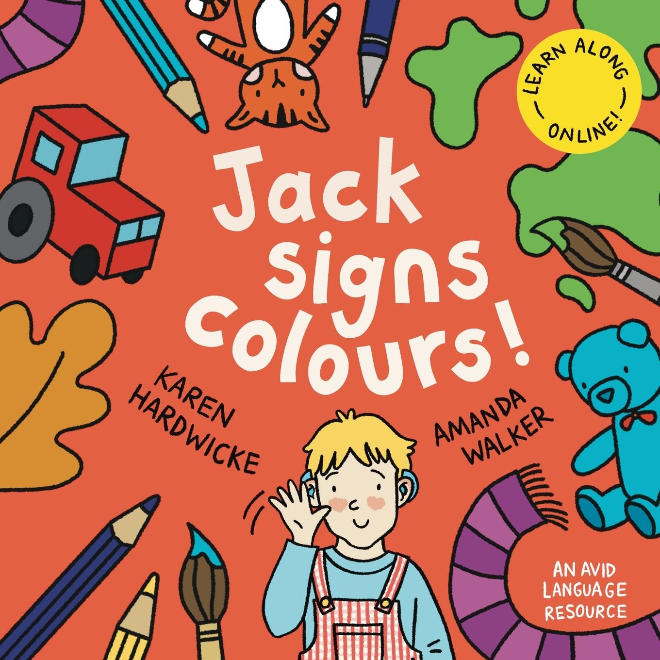 Buch Jack Signs COLOURS! Tanya Saunders