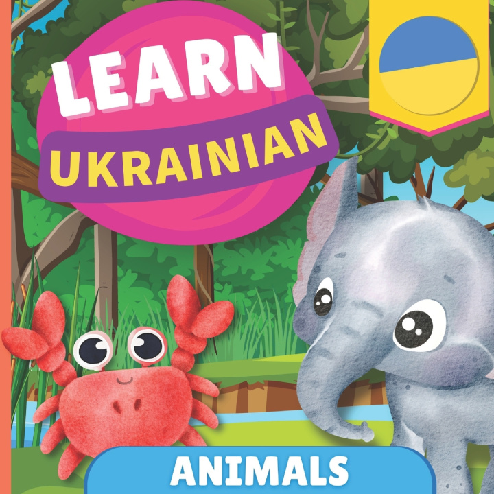 Książka Learn ukrainian - Animals GnB