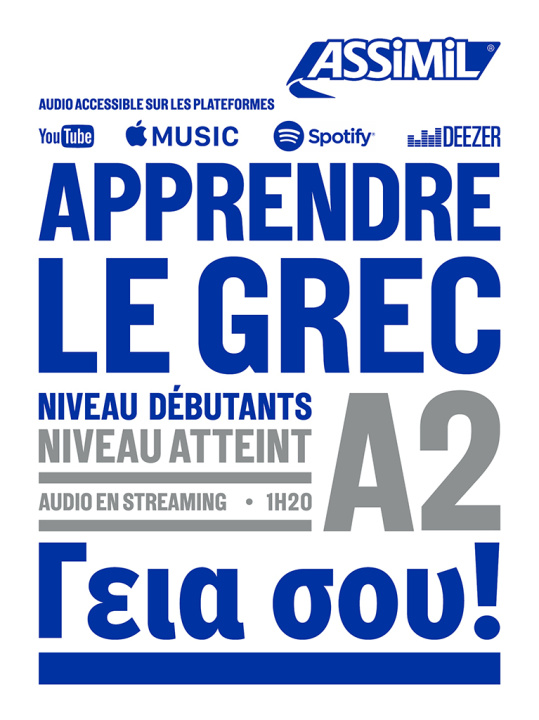 Book Apprendre Le Grec Niveau A2 J-P Guglielmi